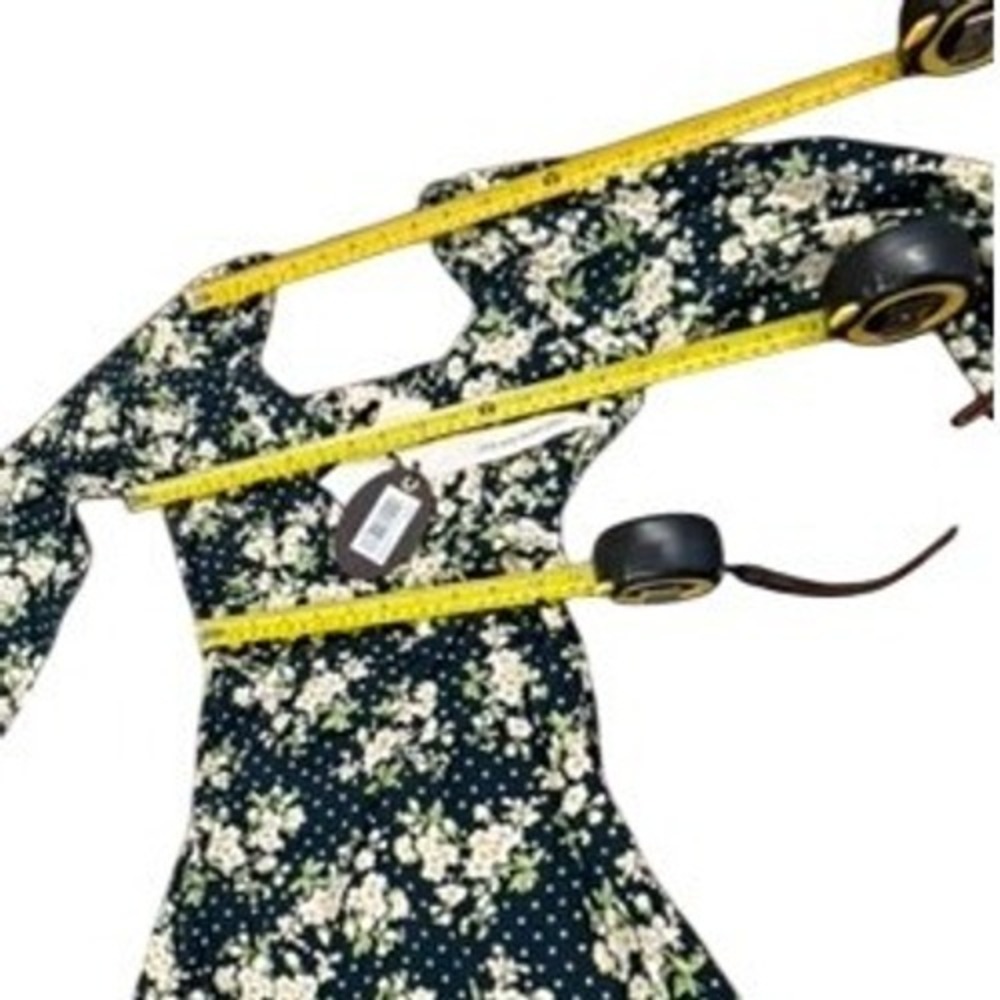 byTiMo‎ New York Blossom Crepe Gather Mini Dress  Floral XS NWT  Babydoll Sexy - Picture 8 of 16